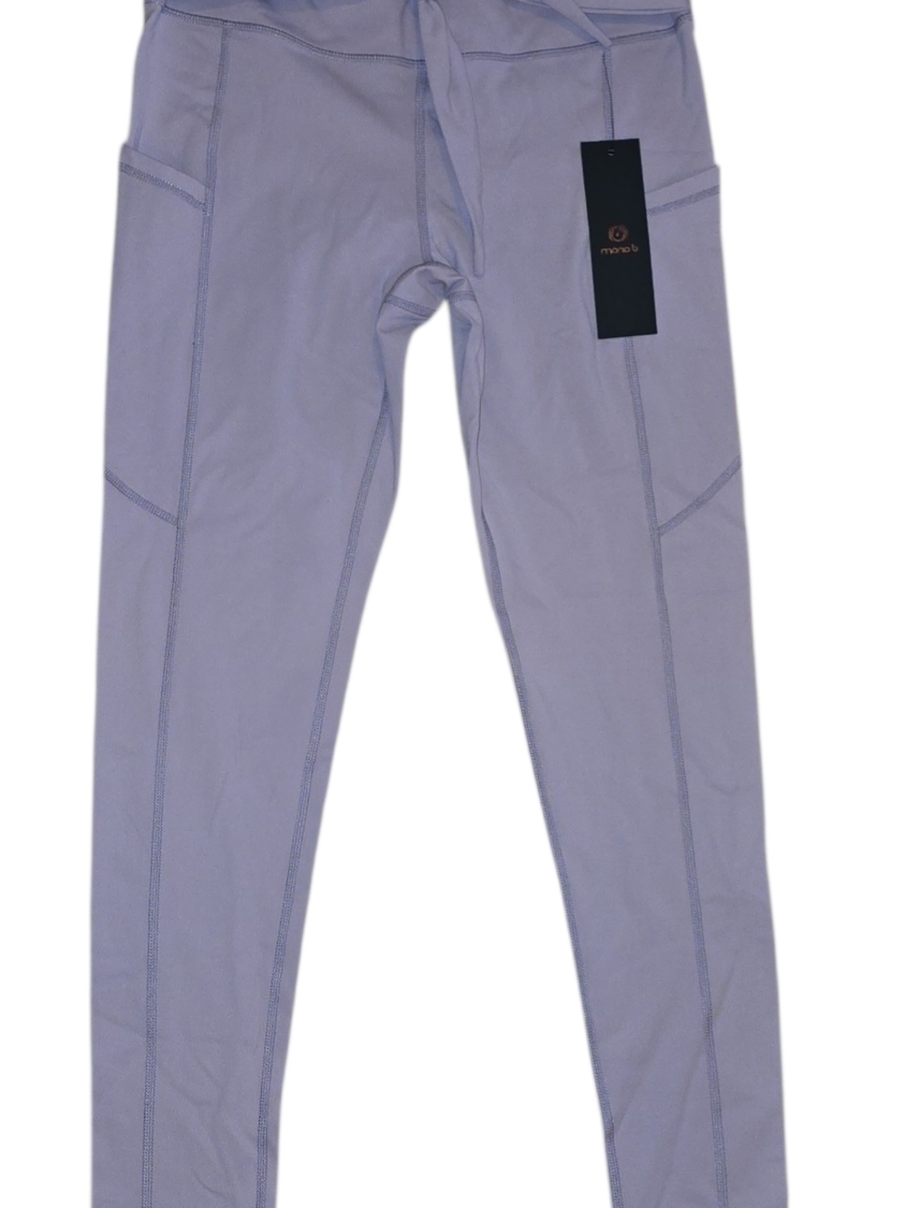 Mono B Lavender High-Waist Pocket Leggings